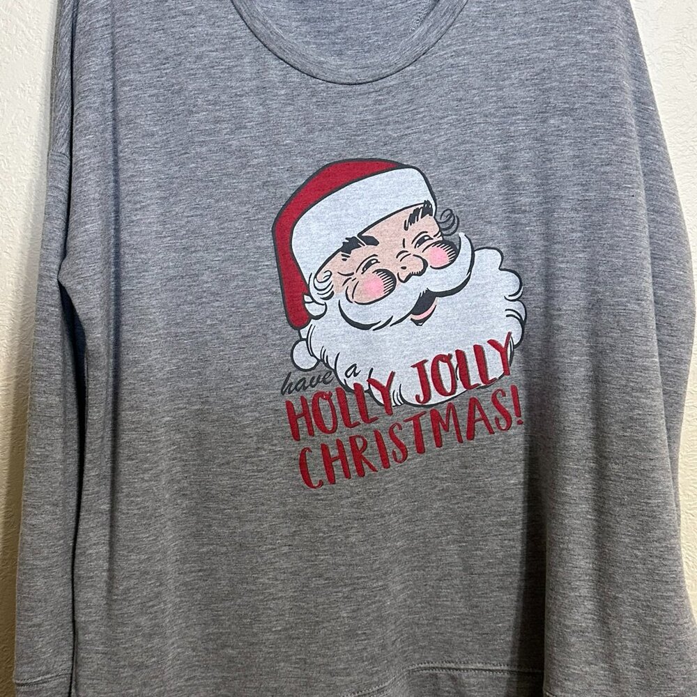 State of Mine long sleeved Christmas tee shirt, Size Large